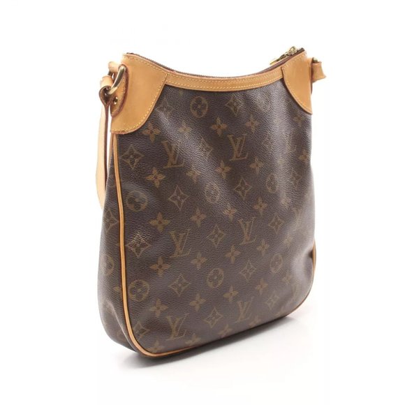 LOUIS VUITTON Odeon PM Shoulder Bag M56390 Monogram canvas Brown Used Women LV - Picture 11 of 12